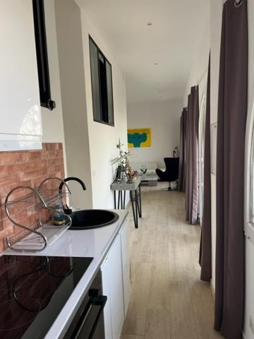 Superbe Appartement Grande Corniche Vue Sur Mer Nice A 4 Min Du Centre Ville 외부 사진